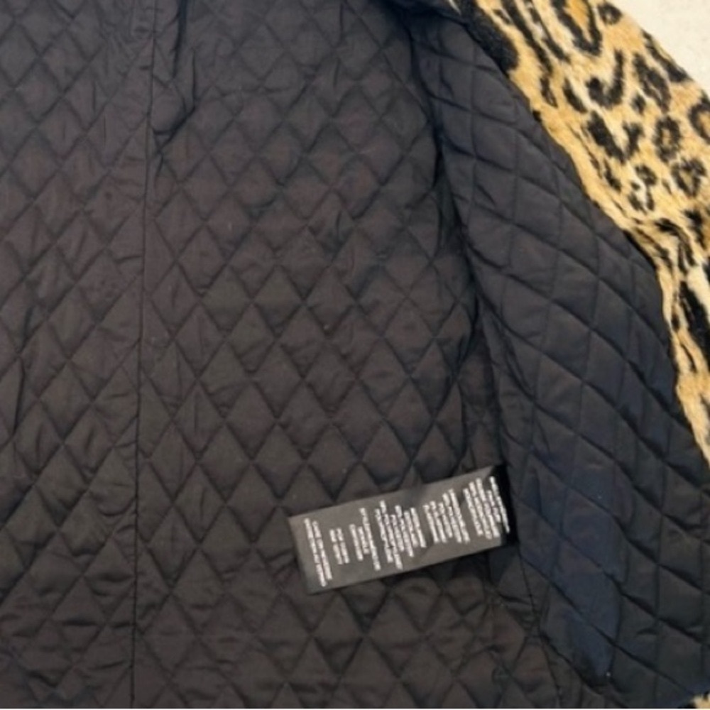 Alice + Olivia Leopard Print Coat - Picture 9 of 10